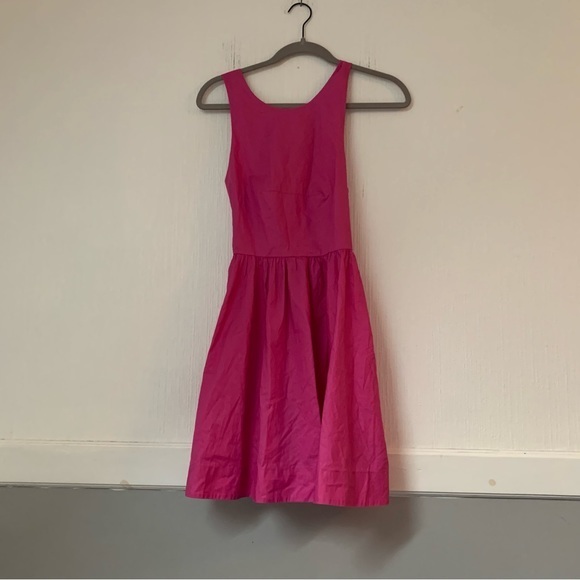 Kate Spade Saturday Dress Skater Criss Cross in Pink - Picture 3 of 8
